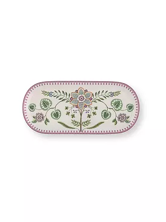 PIP STUDIO | Tortenplatte  LILY & LOTUS 33x15,5cm Off White | 